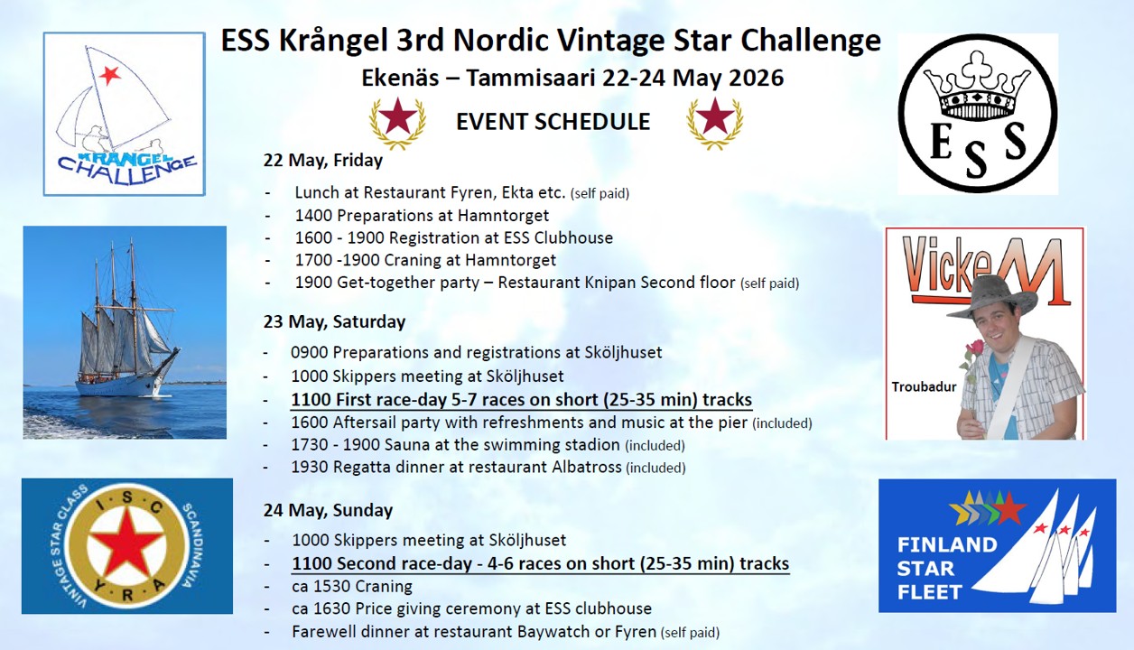 Krångelregatta2026 Schedule